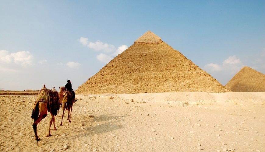 pyramids from Sharm