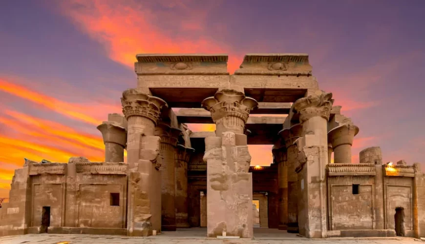 Visit to the temple of kom ombu edfu in Egypt