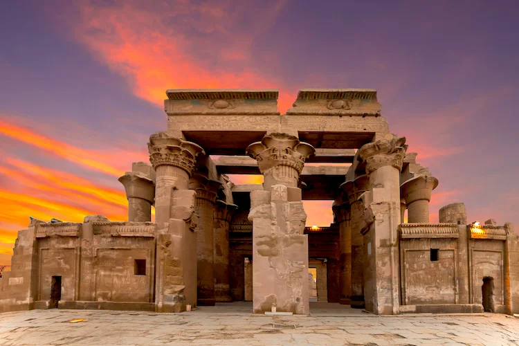 Visit to the temple of kom ombu edfu in Egypt